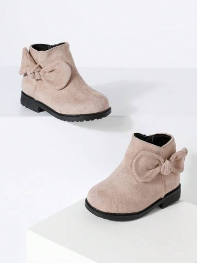 25双西式靴子，秋冬新款，耐磨，保暖，舒适平底，百搭婴儿靴