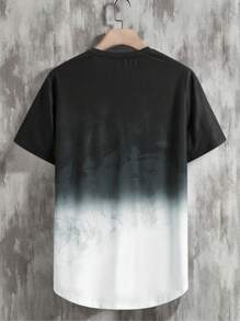 Men's Gradient Color T-shirt