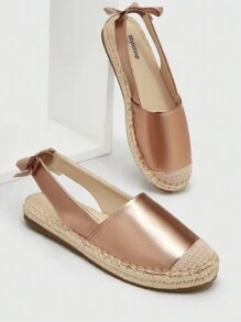 Styleloop Giày bệt nữ, phong cách Bohemian phương Tây, phù hợp cho các lễ hội âm nhạc, tiệc tùng, kỳ nghỉ và du lịch. - Hoa hồng vàng - Xem 5