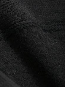 DAZY Quần tất/Quần/Quần legging/Quần Skinny màu trơn phong cách đơn giản hàng ngày - màu đen - Xem 3