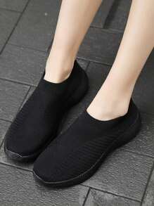 New Outdoor Sports Shoes Casual Shoes, Knitted Fabric, Suitable For Those Who Want To Engage In Outdoor Activities