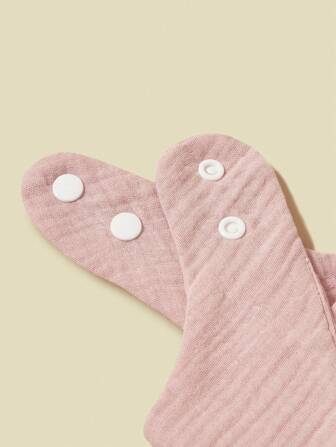 5 st enfärgade babysnusnäsdukar dregla haklappar, mjuk och andningsbar ren bomullsgaze muntyg, baby shower present