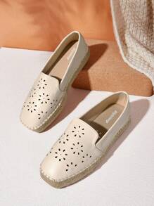 Styleloop Women's Thick Sole Shoes - Apricot - View 1