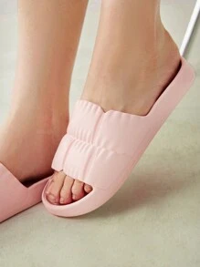 Cuccoo Zapatillas de casa de mujer de unicolor y suela blanda para el verano y Halloween