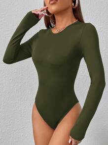 SHEIN PETITE masswalk 實心修身彈力女裝背心上衣