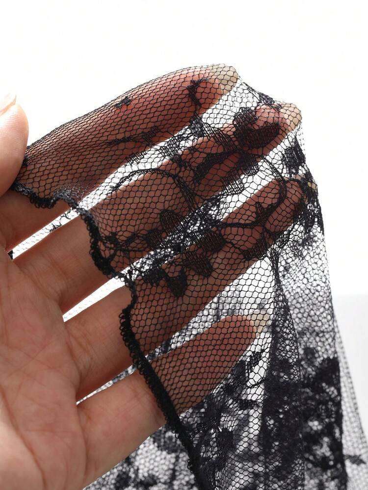 Women's Simple Daily Wear See-Through Lace Top Going Out Tops Sheer Long Sleeve Women Tops,Fall Women Clothes Valentine's Day