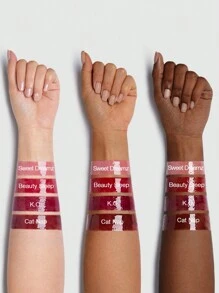 SHEGLAM Pout Pillow Cushion Lip Gloss-Sweet Dreamz Moisturizing Liquid Lipstick High Shine Finish Sponge Tip Applicator  Moisturizing Non-Sticky Lip Glaze Pink Rosa Lip Gloss Brand Beauty Makeup Face Paint Cosmetic For Women Girls Perfect For Fall Winter Ideal For Y2K Fancy Fashion Suitable For Birthday Christmas Present Party Ready Best Color