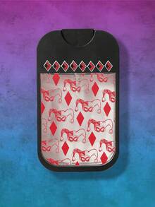 Harley Quinn | ROMWE Alphabet And Geometric Pattern Spray Bottles For Refilling, Empty Travel Containers - Multicolor - View 4