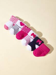 12 Pairs Candy Colored Baby Socks, Cute Newborn Coral Fleece Socks For Baby Girls, Suitable For Daily Wear - Multicolor - View 2