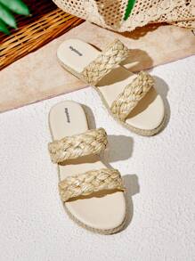 Styleloop Women's Flat Sandals - Yellow - View 1