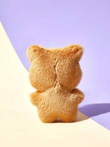 PETSIN Cute Little Bear Plush Cat Toy With Animal Shape Contains Sound Paper That Can Make Sounds And Is Chew-Resistant - Multicolor - View 5