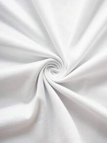 SHEIN Unity Einfaches Damen T-Shirt mit Rundhalsausschnitt und Kurzarm mit Muster - Verschiedenfarbig - Übersicht 6