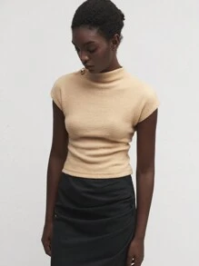 BizChic Sleeveless Stretchy Slim Fit Top With Metal Buckle, Professional Outfit Fall Women Outfits