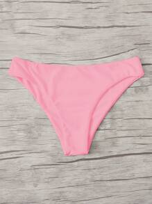 Swim Mod Solid Swimming Bikini Bottom Summer