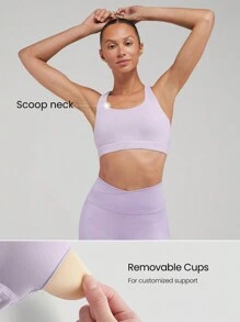 GLOWMODE Featherfit™十字交叉肩帶運動內衣