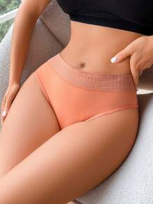 5pcs Seamless Comfort Triangle Panties Set - Multicolor - View 7