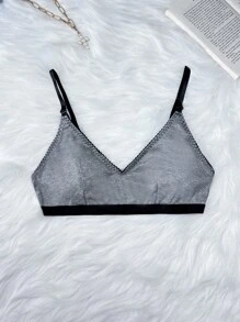 Moonlight&Mama 3pcs Simple Maternity Daily Wear Nursing Bra Set - Multicolor - View 3