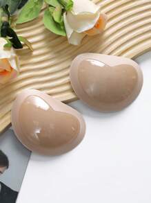 Casual Comfy Fabric Breast Lift Pads Non Stretch Multicolor, Nipple Cover Inserts For Women Bra - Multicolor - View 8