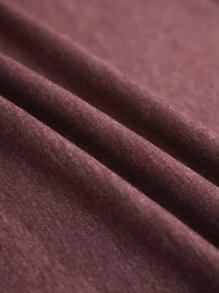 INAWLY 女士圆领长颈鹿印花短袖休闲时尚 140g 常规 T 恤图案猎豹印花 T 恤女式上衣 - 紅木色 - 查看 3