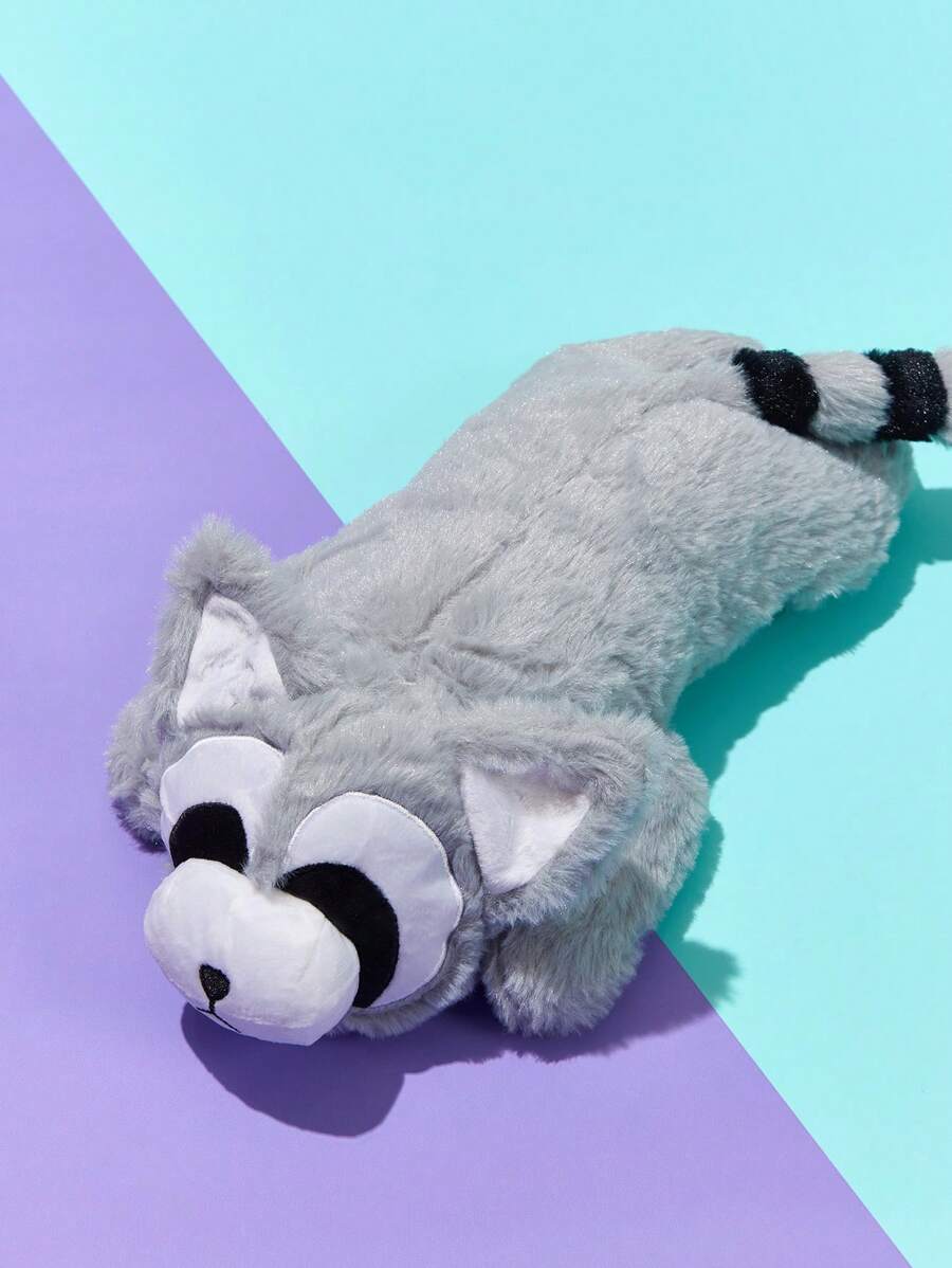 PETSIN Raccoon Shaped Plush Dog Lover And Dog Mom Love Toy With Feeding Function, Sound And Bite Resistant For Company And Soothing