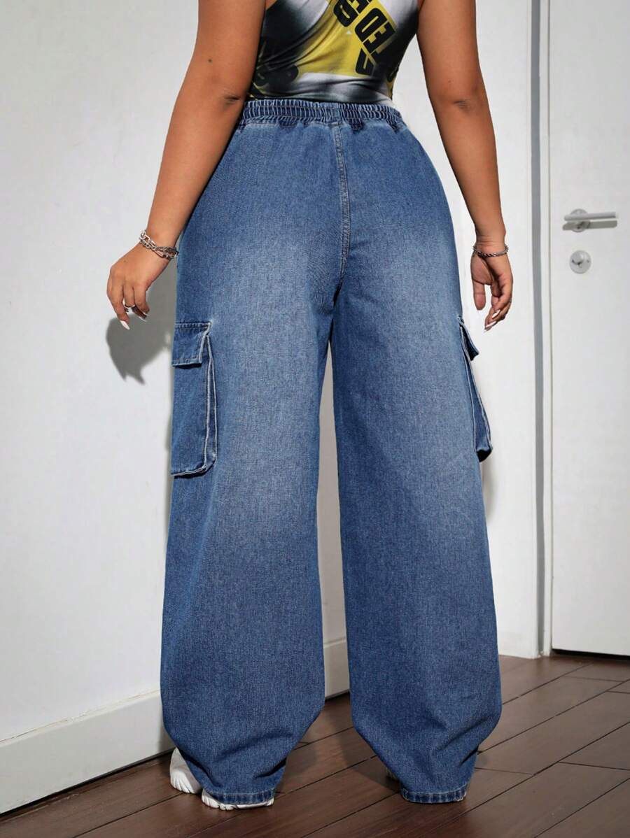 shein pantalones de mezclilla