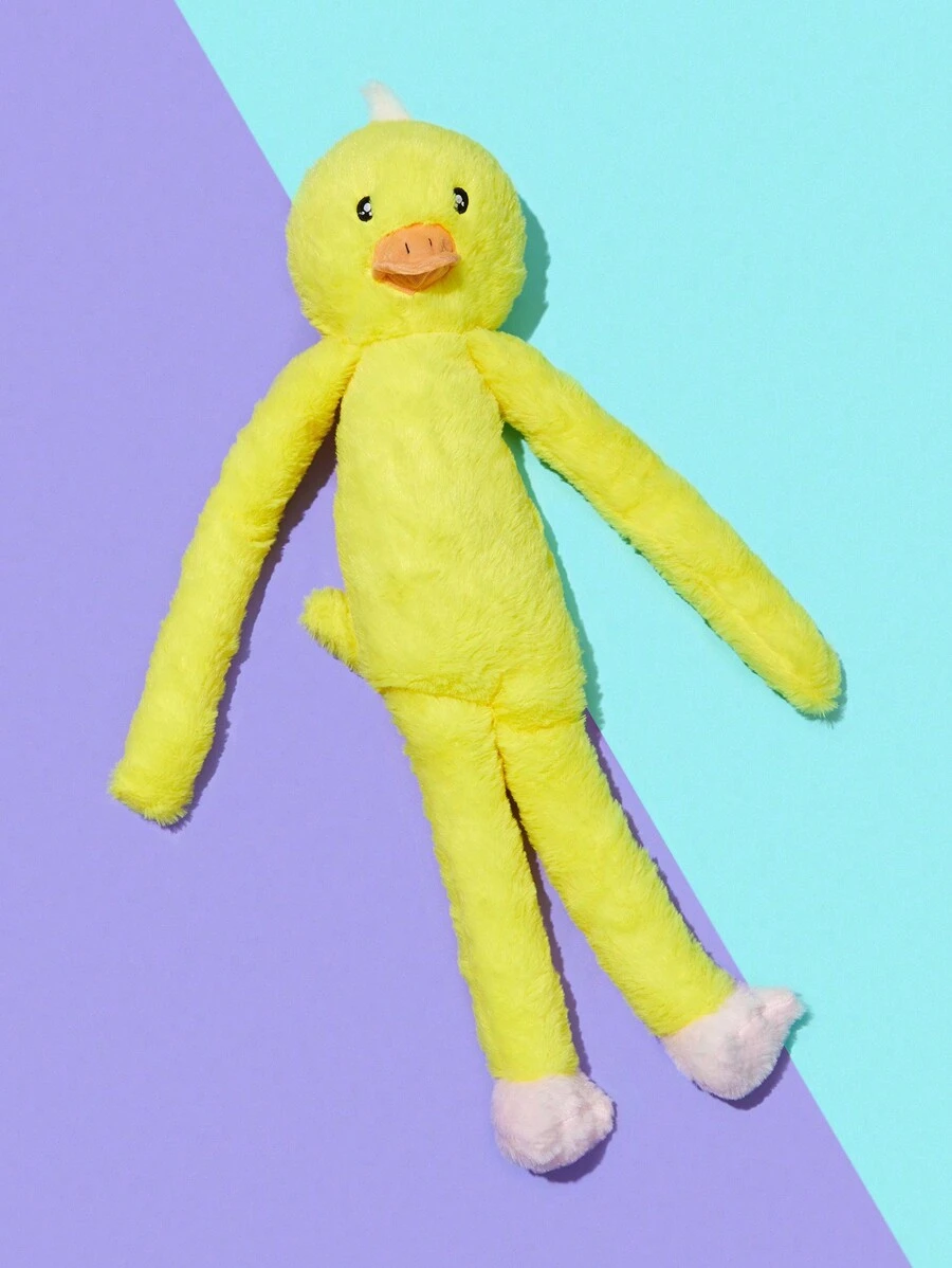 PETSIN Juguete de peluche con forma de pollo con sonajero y chicharra, resistente a mordeduras, para amantes de los perros y madres de perros - Multicolor - Ver 1