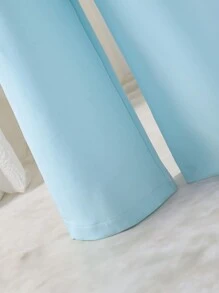 SHEIN Conjunto de dos piezas elegante y gracioso para adolescentes, que incluye una camisa detallada con encaje 3D y ribete de volantes delicado, combinado con pantalones casuales plisados. Apto para vacaciones, fiestas y el uso diario.
