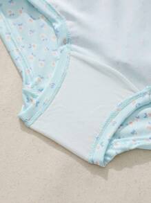 SHEIN Bragas para mujer con estampado floral - Multicolor - Ver 3