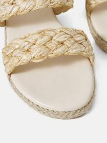 Styleloop Women's Flat Sandals - Yellow - View 5