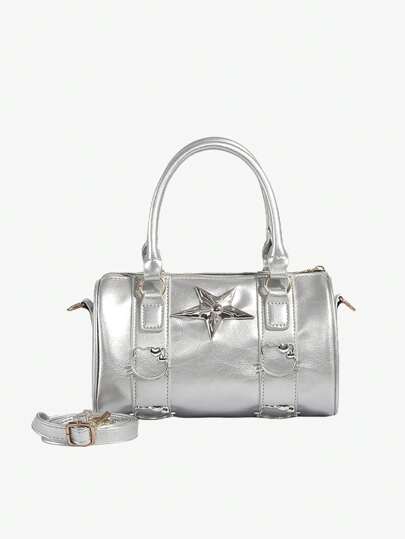 Grunge Punk New Women's Personalized Handbag, Fashionable And Cute Crossbody Bag For Casual Girls