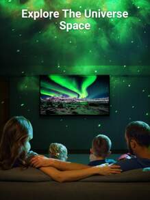 Teckwe Proyector de estrellas con control remoto, proyector de cielo estrellado y galaxia para decoración del hogar, luz nocturna, regalo para niños, regalos de Navidad, artículos esenciales para acampar y vacaciones de otoño e invierno