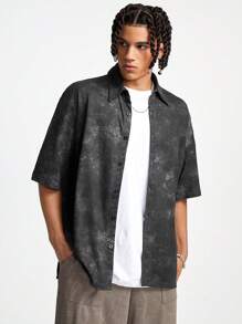 Manfinity VCAY Men Casual Daily Wear Short-Sleeved Shirts For Spring And Summer