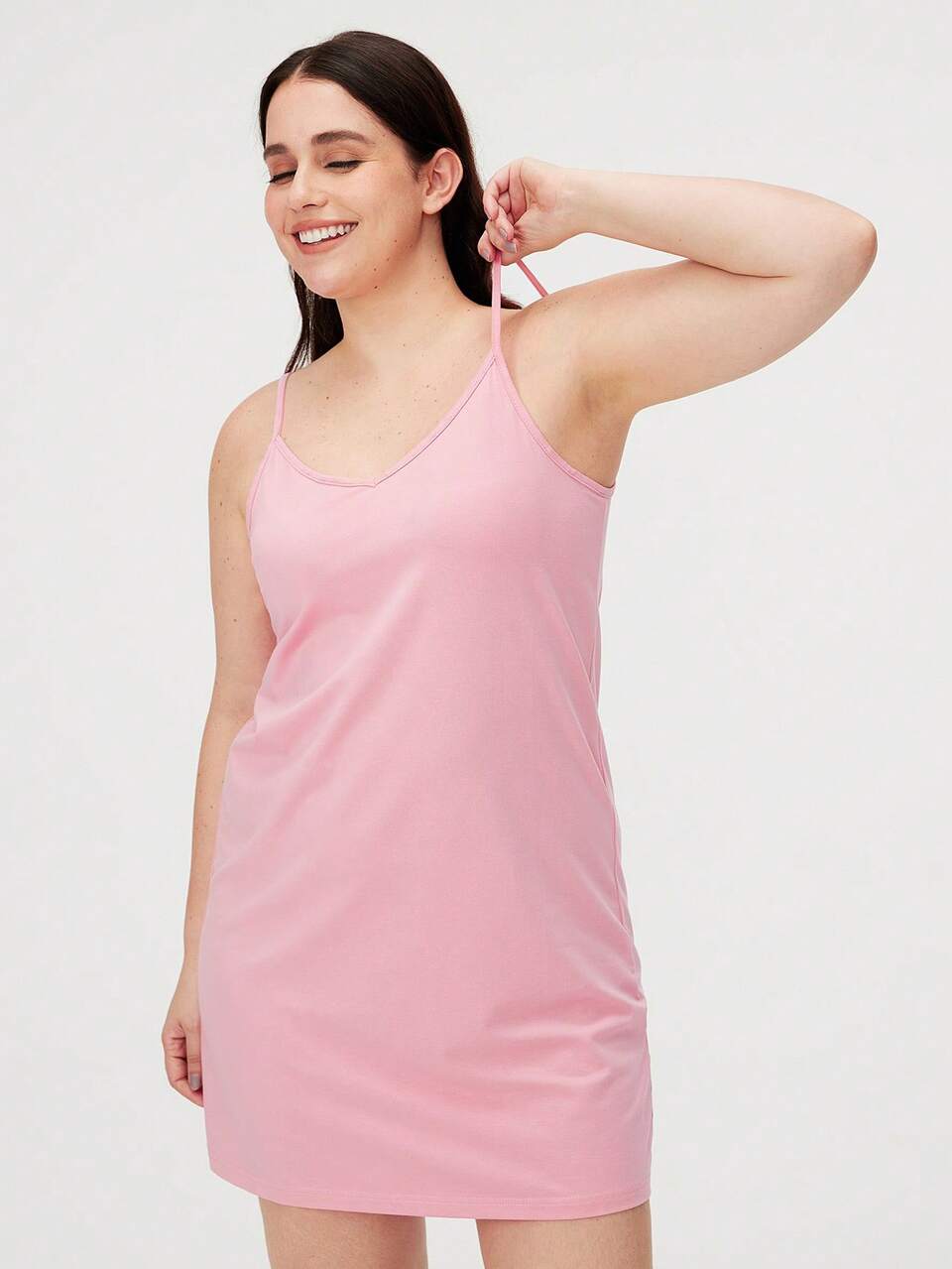 pajama slip dress Grey Nightdress – Custom Embroidered Photo Long Sleep with Side Slit for Women Adjustable shoulder straps allow for versatile styling and comfortable wear Night Gown Silk Slip Dress