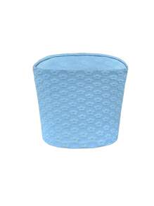 INAWLY Summer Floral Texture Striped Women's Slim Tube Top - Blue - View 2