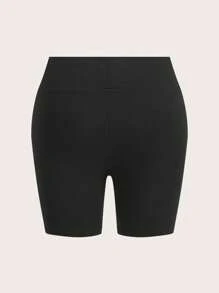 CovetEZ Plus Size Simple Casual Summer Leggings For Daily Wear - Multicolor - View 6