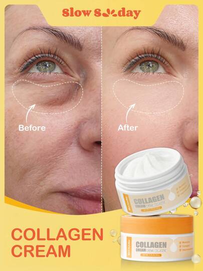 Crème au collagène, Soin de la peau, Hydrate et illumine, Halloween, Thanksgiving, Noël, Nouvel An, Cadeaux de Noël, Cadeau de remerciement, Convient pour l'automne et l'hiver, Soins d'automne