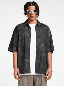 Manfinity VCAY Men Casual Daily Wear Short-Sleeved Shirts For Spring And Summer