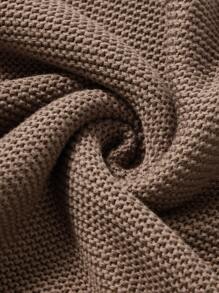 Plain And Simple Knitted Baby Blanket For Daily Use Love Valentine