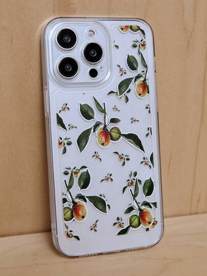 MONSE 设计师水果印花透明 TPU 普通手机壳，节日