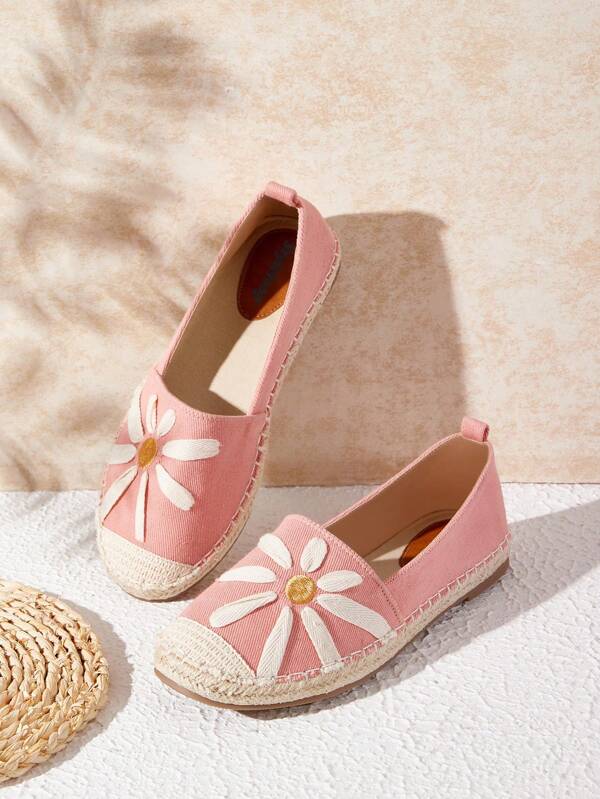 Styleloop Women'S Flat Shoes For Summer Vacation Shoes Summer Boho Feels Vintage Cottagecore Frenchy Shoes Halloween Spring Shoes Spring Break Easter