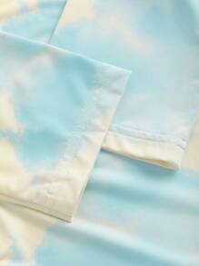 SHEIN Young Girls' Fashionable Ice-Cool Sun Protective Clothing - Blue - View 5