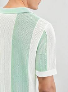 Manfinity VCAY 男士休閒短袖針織上衣