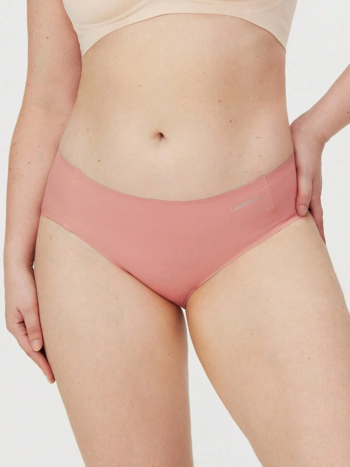 4-6 Pack Women's Seamless Underwear No Show Stretch Bikini Panties