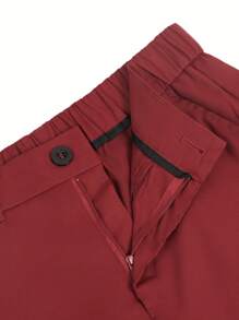 Manfinity Homme Men Simple Solid Color Daily Shorts