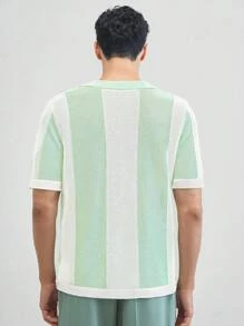 Manfinity VCAY 男士休閒短袖針織上衣