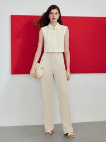 MOTF STUDIO PRESS CREASE TAILORED SUIT PANTS