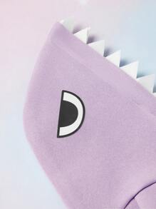 PETSIN 1 pieza Capucha con disfraz de tiburón para mascotas en color morado, mantiene a las mascotas abrigadas, para gatos y perros