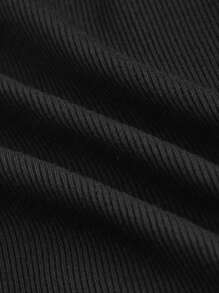 ROMWE Camiseta ajustado fucsia de talla grande con cuello asimétrico, parche de calavera de leopardo y strass, estilo Y2K sexy