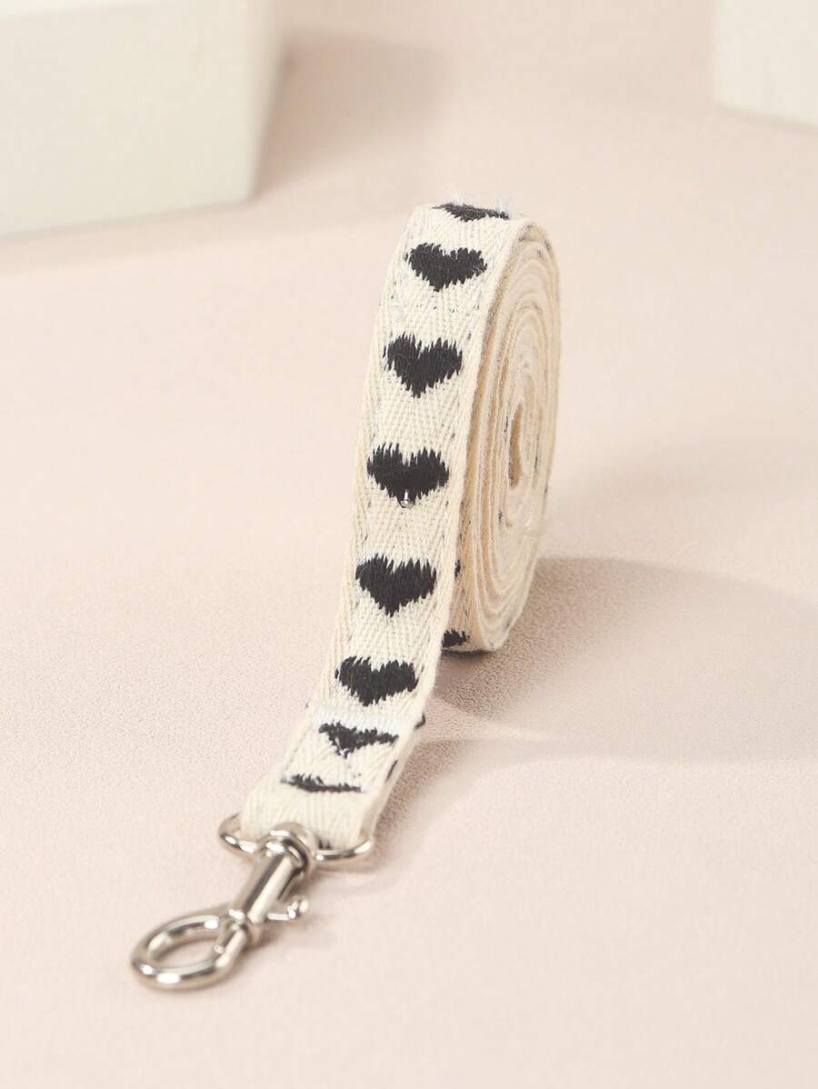 PETSIN A Cute Polyester Black Heart-Shaped Pet With Cat And Dog Accessories, Suitable For Small Cats And Dogs To Use Outdoors (Not Suitable For Large Happy Dogs Such As Labrador Retrievers) - Black - View 1