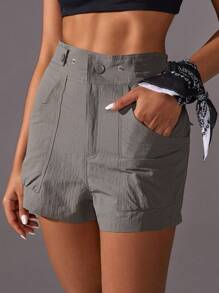 VARSITIE Sports Summer Outdoors Basic Pockets With SUMMER SHORTS
